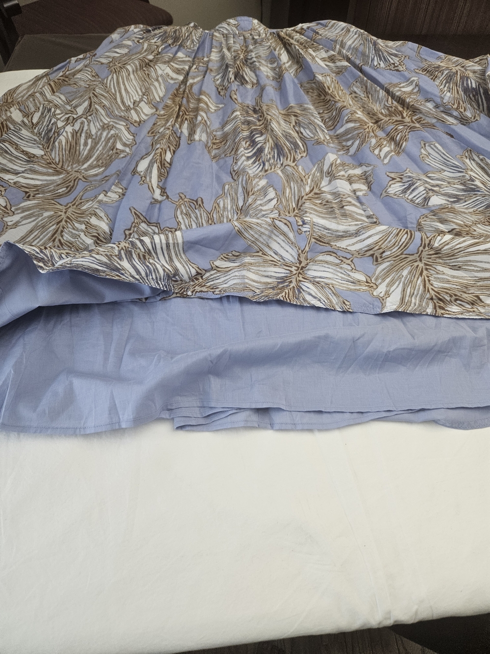 Banana Republic Light Blue Floral Cutout Maxi Sundress Size 14 New - Picture 11 of 16